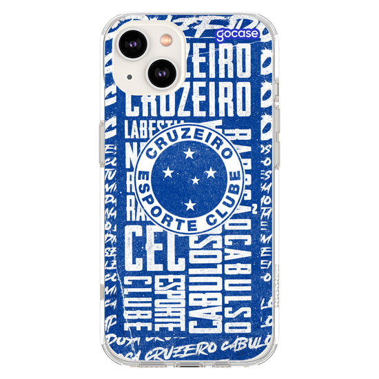 Capinha para celular  Cruzeiro - Wide Lettering