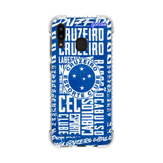 Capinha para celular  Cruzeiro - Wide Lettering