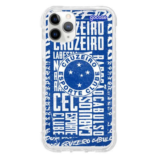 Capinha para celular  Cruzeiro - Wide Lettering