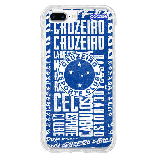 Capinha para celular  Cruzeiro - Wide Lettering