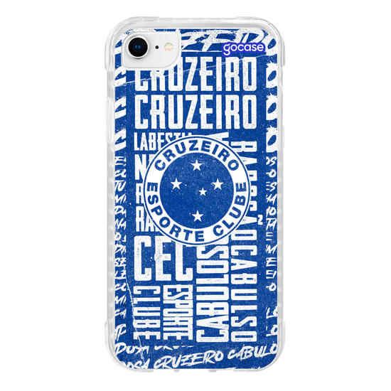 Capinha para celular  Cruzeiro - Wide Lettering
