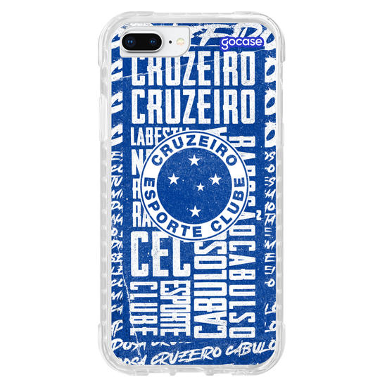 Capinha para celular  Cruzeiro - Wide Lettering