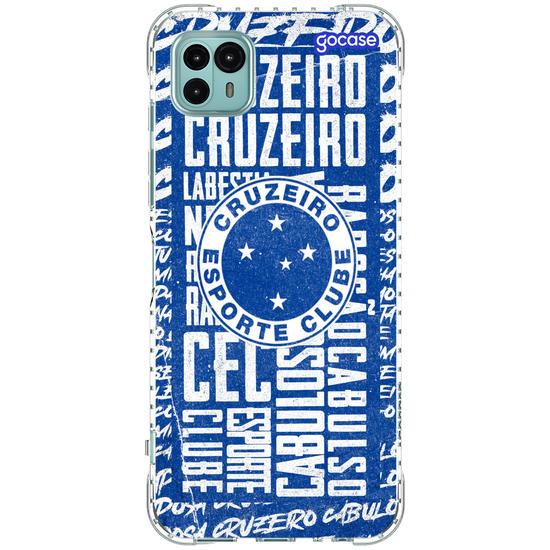 Capinha para celular  Cruzeiro - Wide Lettering