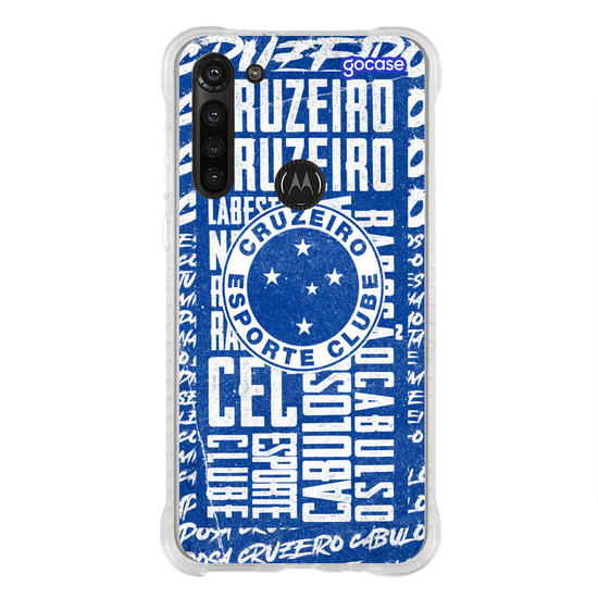 Capinha para celular  Cruzeiro - Wide Lettering