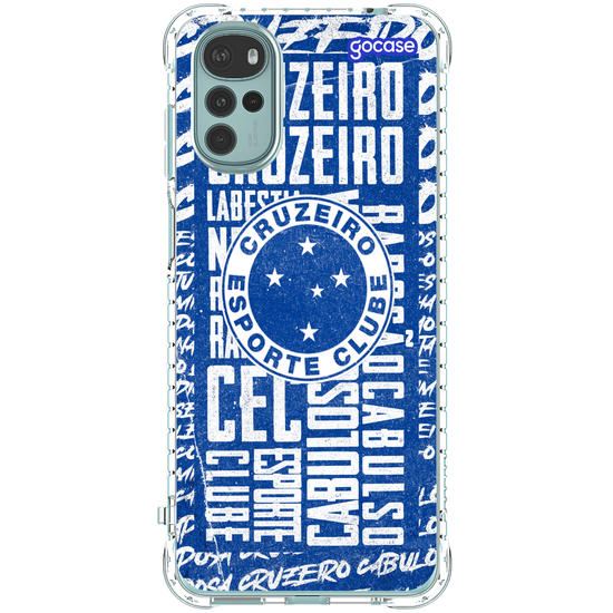 Capinha para celular  Cruzeiro - Wide Lettering