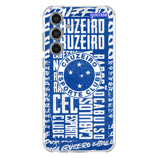 Capinha para celular  Cruzeiro - Wide Lettering
