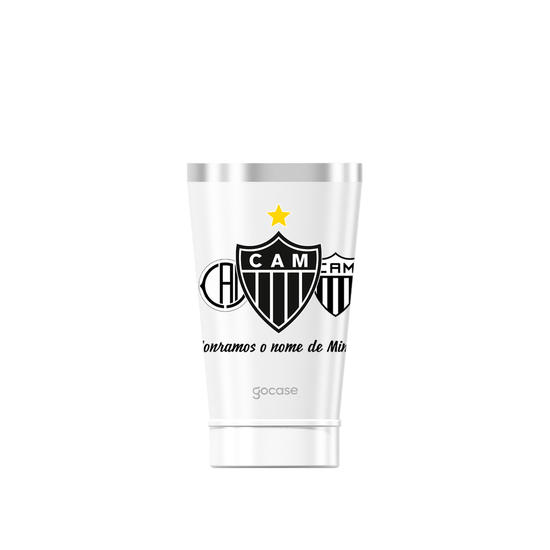 Copo Térmico Cerveja + Ebook - Atlético-MG - Escudos Históricos 2024