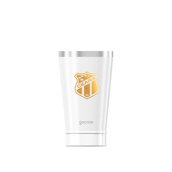 Copo Térmico Cerveja + Ebook - Ceará - Escudo Dourado