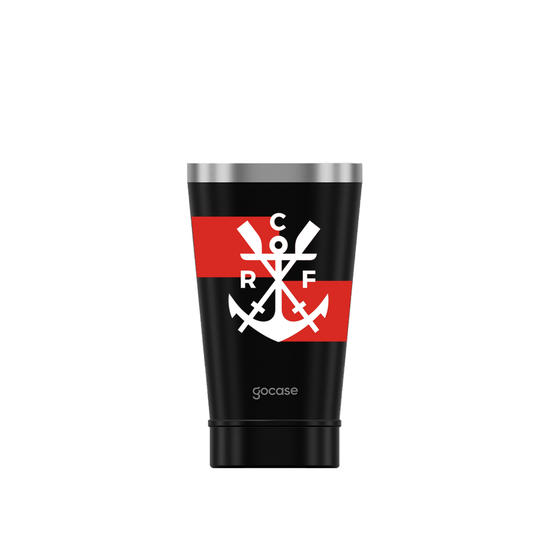 Copo Térmico Cerveja + Ebook - Flamengo Escudo Naútico