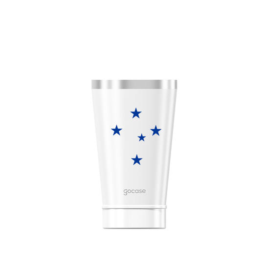 Copo Térmico Cerveja + Ebook - Cruzeiro - Uniforme 1 2024
