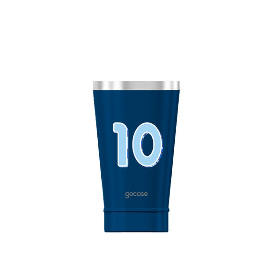  Copo Térmico Cerveja + Ebook - Cruzeiro Uniforme 1 Azul P