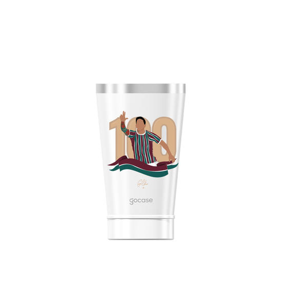 Copo Térmico Cerveja + Ebook Fluminense -  Germán Cano 100 Gols