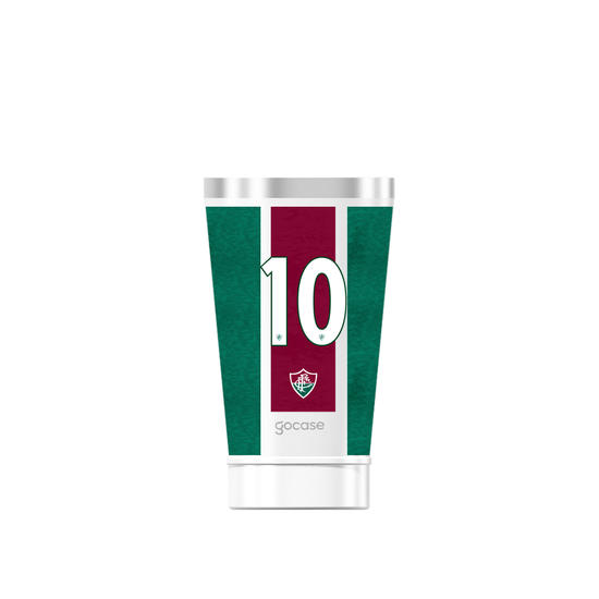 Copo Térmico Cerveja + Ebook - Fluminense - Uniforme 1 2024 Personalizado