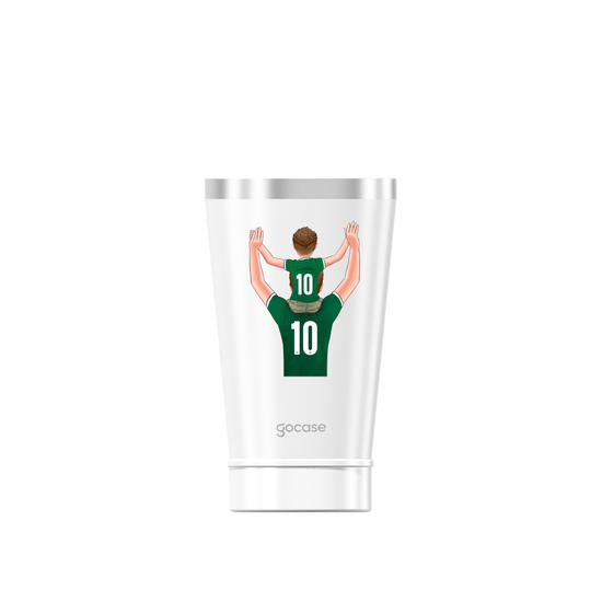 Copo Térmico Cerveja + Ebook - Palmeiras - Pai Torcedor