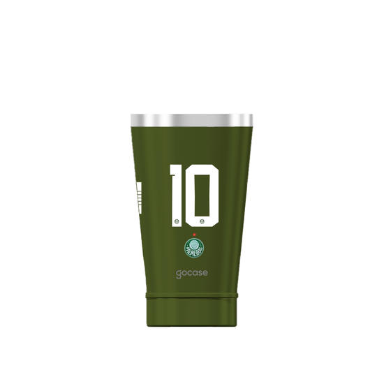  Copo Térmico Cerveja + Ebook - Palmeiras Uniforme 1 2024 Verde P