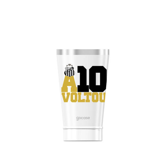 Copo Térmico Cerveja + Ebook - Santos - A 10 Voltou