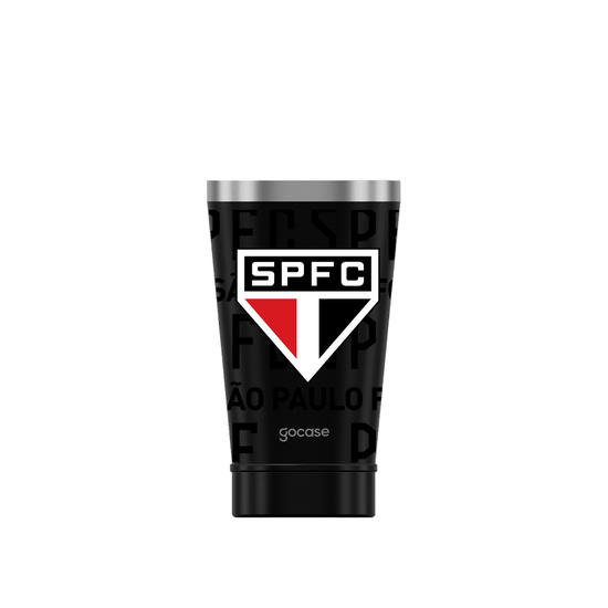 Copo Térmico Cerveja + Ebook - São Paulo White Logo