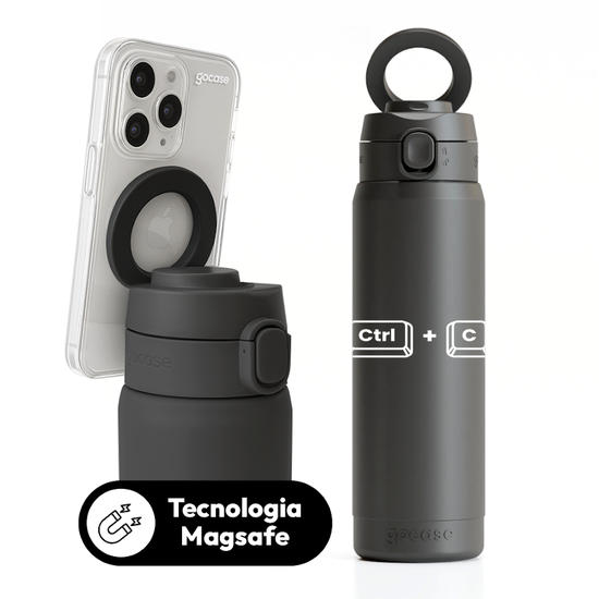 Garrafa Térmica Magsafe + Ebook -  Ctrl + C