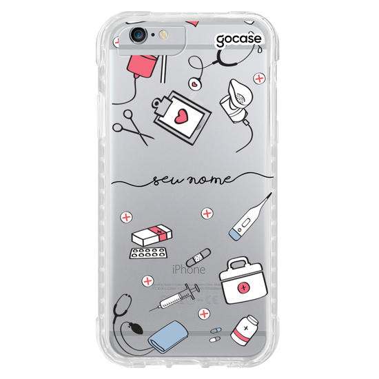 Capinha para celular Cuidados de Médico Capinha para celular Cuidados de Médico