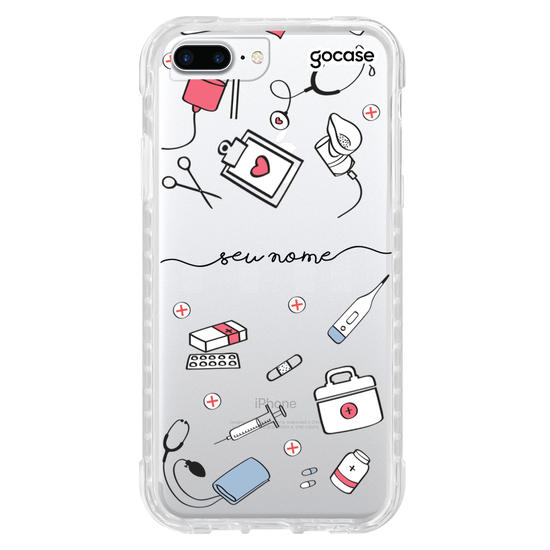 Capinha para celular Cuidados de Médico Capinha para celular Cuidados de Médico