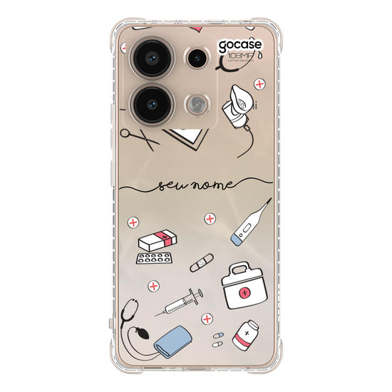 Capinha para celular Cuidados de Médico
