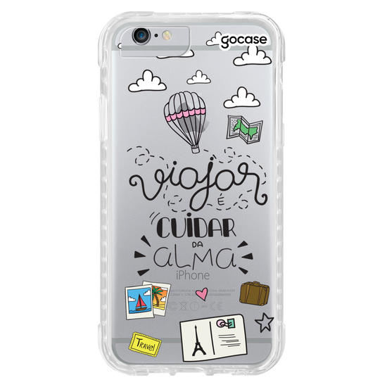 Capinha para celular Cuidando da Alma