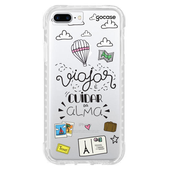 Capinha para celular Cuidando da Alma