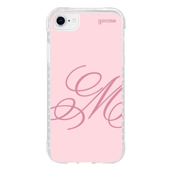 Capinha para celular  Cursive Initial