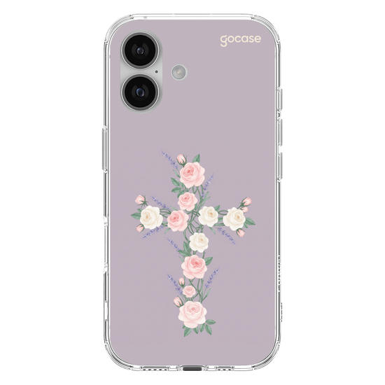Capinha para celular  Cruz de Rosas