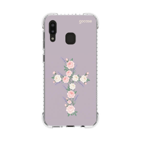 Capinha para celular  Cruz de Rosas