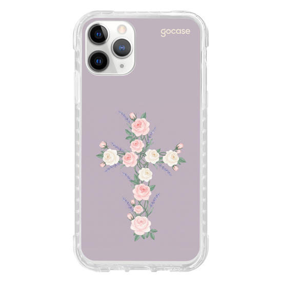 Capinha para celular  Cruz de Rosas