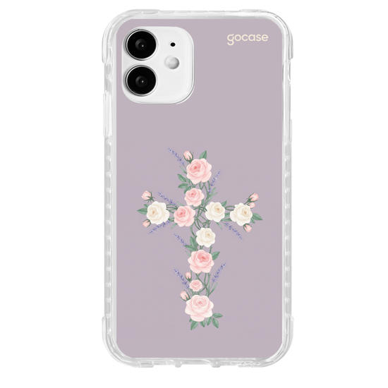 Capinha para celular  Cruz de Rosas