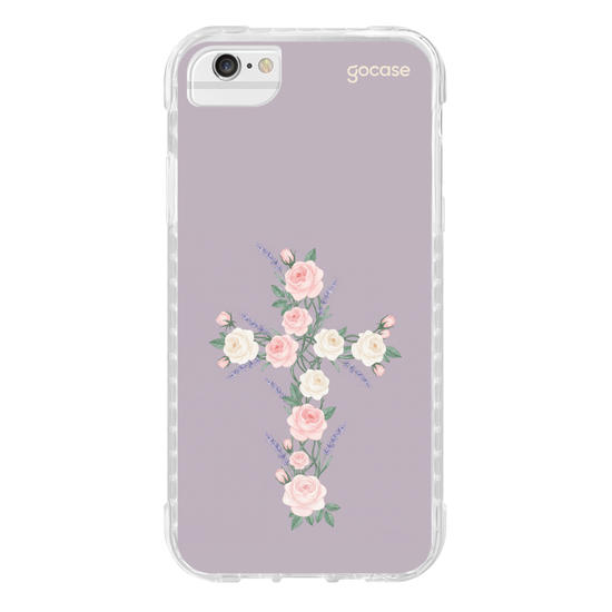 Capinha para celular  Cruz de Rosas
