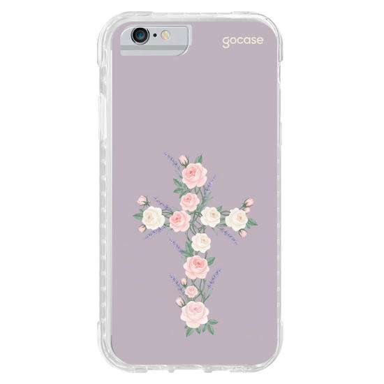Capinha para celular  Cruz de Rosas