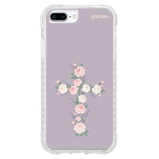 Capinha para celular  Cruz de Rosas