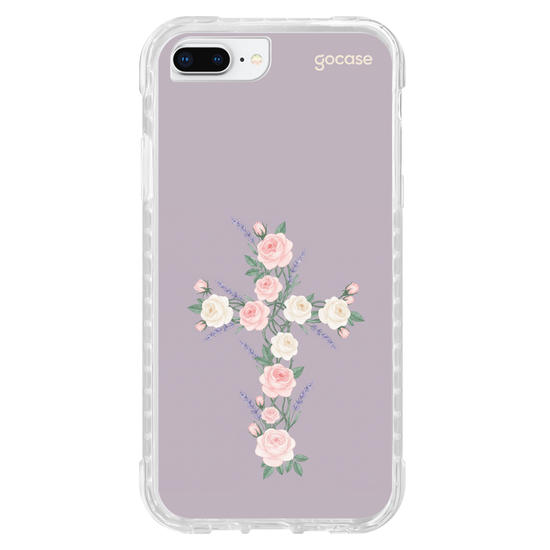 Capinha para celular  Cruz de Rosas