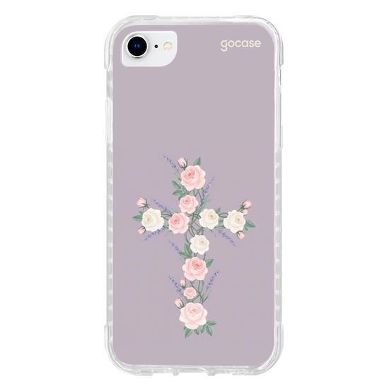 Capinha para celular  Cruz de Rosas