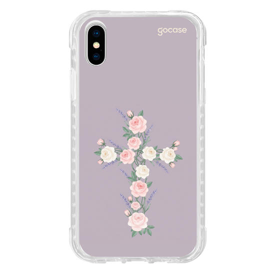 Capinha para celular  Cruz de Rosas