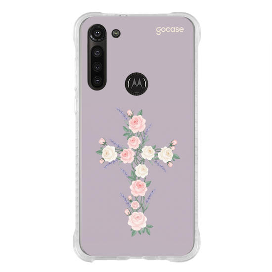 Capinha para celular  Cruz de Rosas