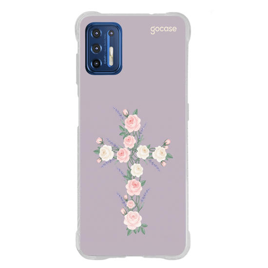 Capinha para celular  Cruz de Rosas