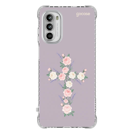 Capinha para celular  Cruz de Rosas