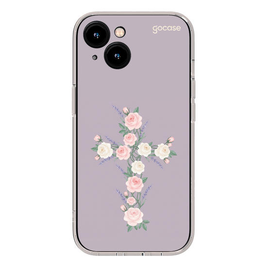 Capinha para celular  Cruz de Rosas