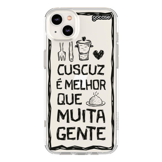 Capinha para celular Cuscuz é Melhor Que Muita Gente