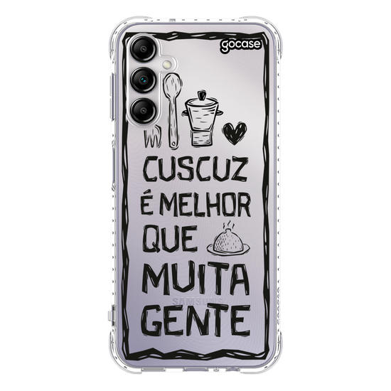 Capinha para celular Cuscuz é Melhor Que Muita Gente