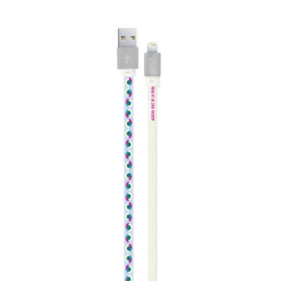 Customized Lightning Cable to USB for iPhone Lightning (Apple Certified) - Blue eyes pattern
