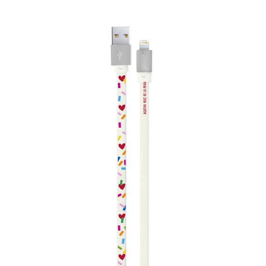 Customized Lightning Cable to USB for iPhone Lightning (Apple Certified) - Funny Heart