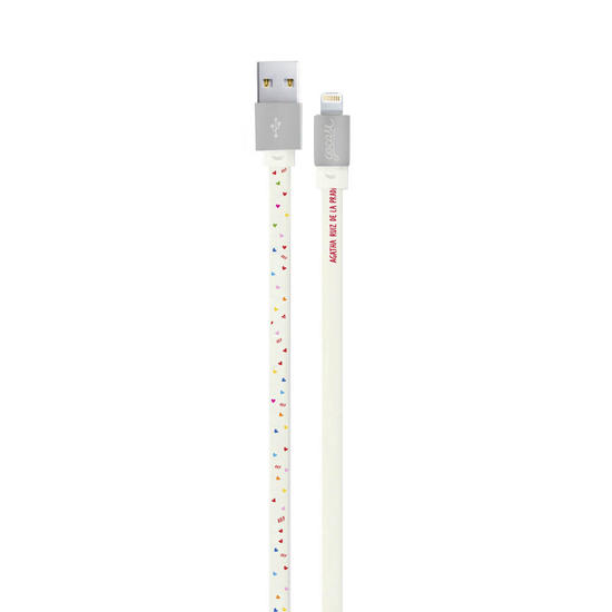 Customized Lightning Cable to USB for iPhone Lightning (Apple Certified) - Heart Necklace
