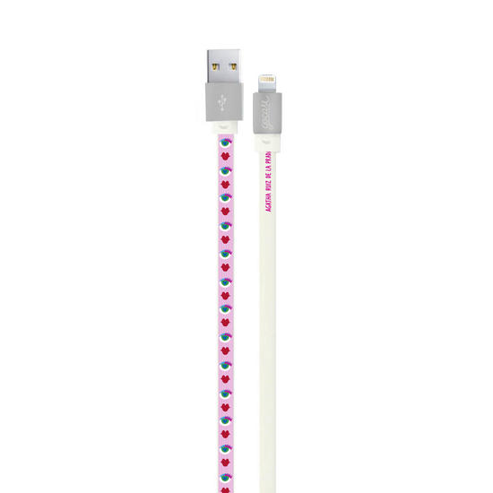 Customized Lightning Cable to USB for iPhone Lightning (Apple Certified) - Red Lips