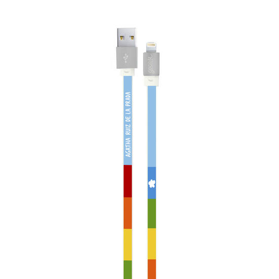 Customized Lightning Cable to USB for iPhone Lightning (Apple Certified) - Happy Sky