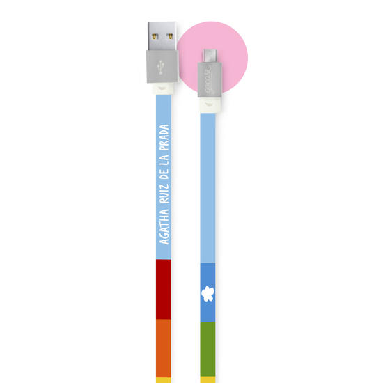 Micro USB Cable for Android - Happy Sky